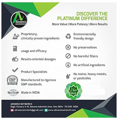 Advance Nutratech Glutamine Supplement Powder Fruit Punch