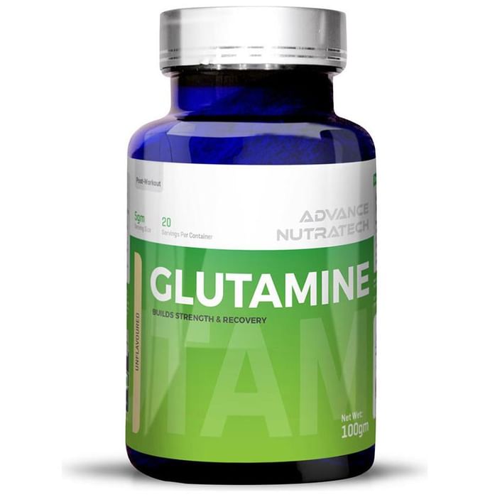 Advance Nutratech Glutamine Supplement Powder Unflavoured - Classic Derma