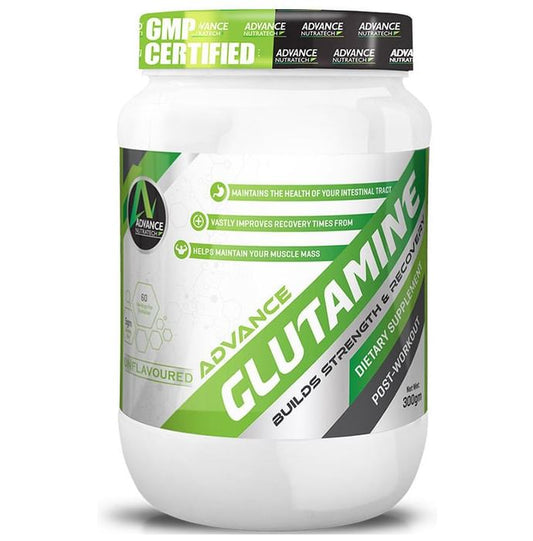 Advance Nutratech Glutamine Supplement Powder Unflavoured - Classic Derma