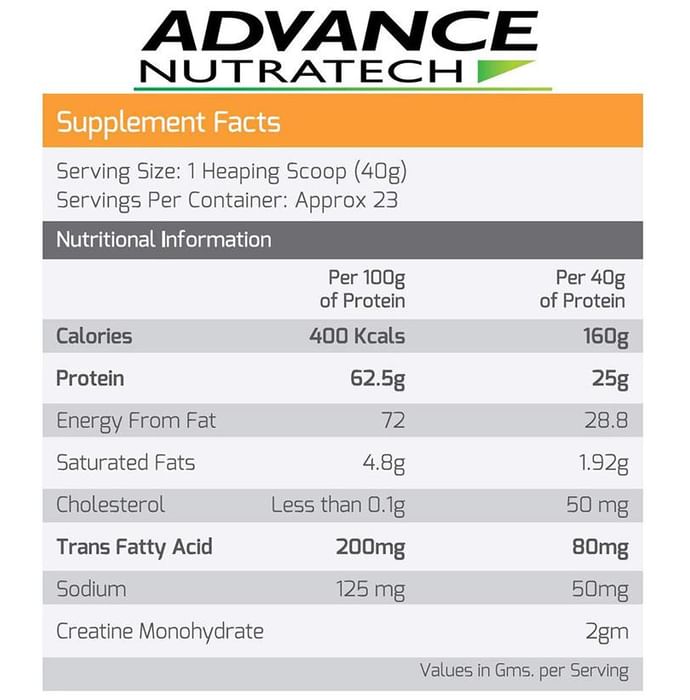 Advance Nutratech Whey Extreme Protein Powder Strawberry