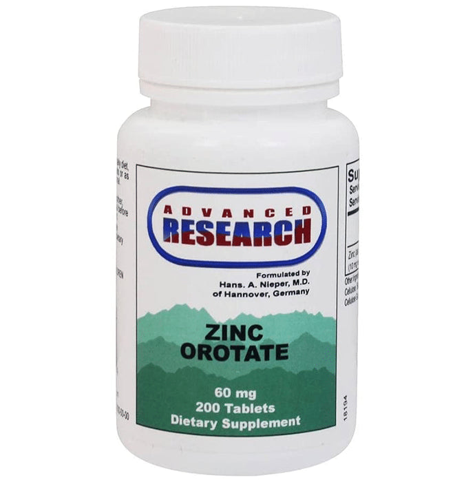 Advanced Research Zinc Orotate 60mg Tablet - Classic Derma