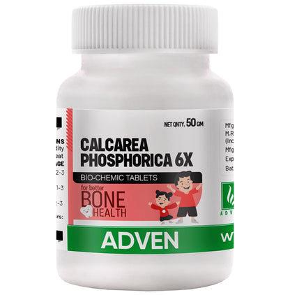 Adven Calcarea Phosphorica 6X Tablet - Classic Derma