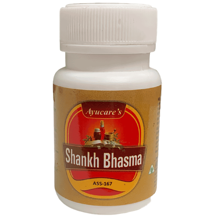 Ayucare's Shankh Bhasma Powder (10gm Each) - Classic Derma