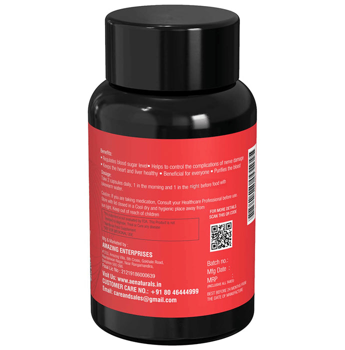 AE Naturals Diacare Veg Capsule