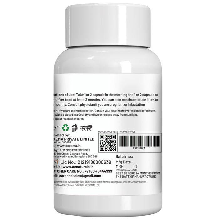 AE Naturals Neem Extract Veg Capsule