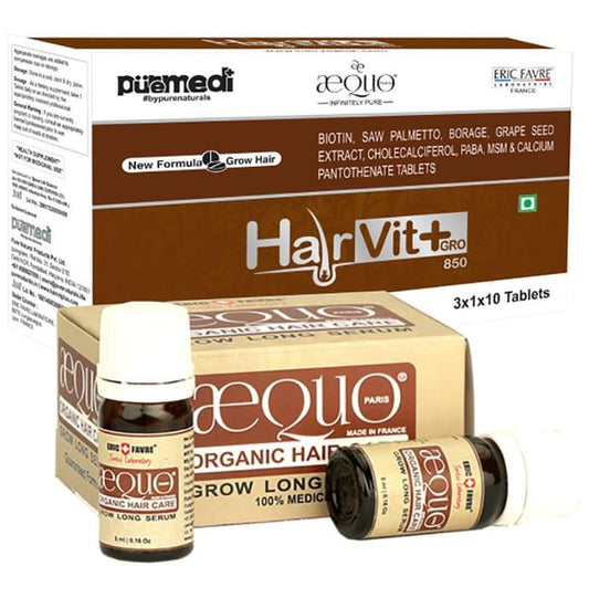 Aequo Gro Hair Kit For Men - Classic Derma