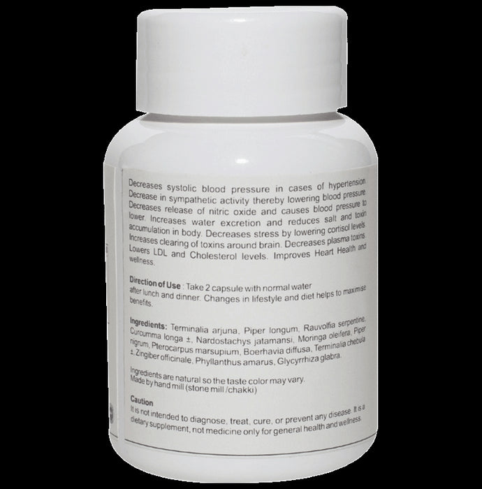 Aesha Wellness Blood Pressure Management Vegetarian Capsule
