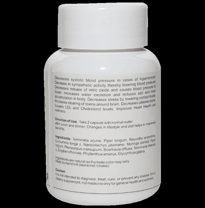 Aesha Wellness Blood Pressure Management Vegetarian Capsule