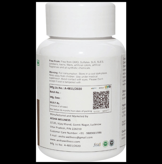 Aesha Wellness Blood Pressure Management Vegetarian Capsule