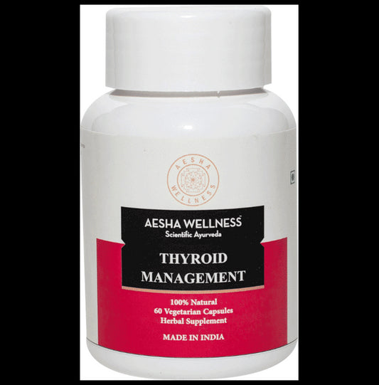 Aesha Wellness Thyroid Management Vegetarian Capsule - Classic Derma