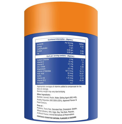 Aesthetic Softcaps Aestamin Multivitamin & Minerals Gummies Black Currant No Added Sugar