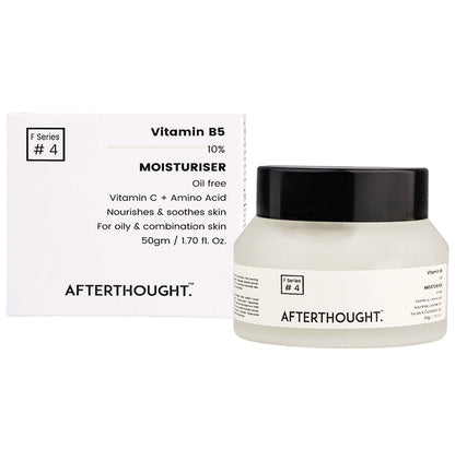 Afterthought Vitamin B5 10% Moisturiser - Classic Derma