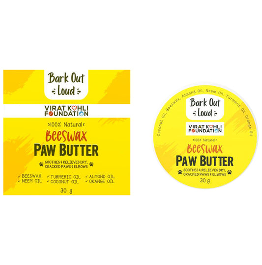Bark Out Loud Natural Beeswax Paw Butter - Classic Derma