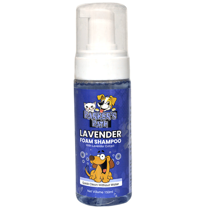 Barker's Bath Lavender Foam Shampoo - Classic Derma