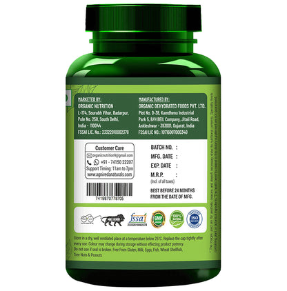 Agniveda Naturals Plant-Based D3+K2 Veg Capsules