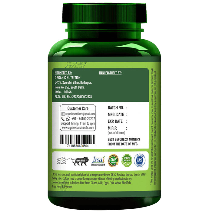 Agniveda Naturals Plant-Based Vitamin B12 Veg Capsules