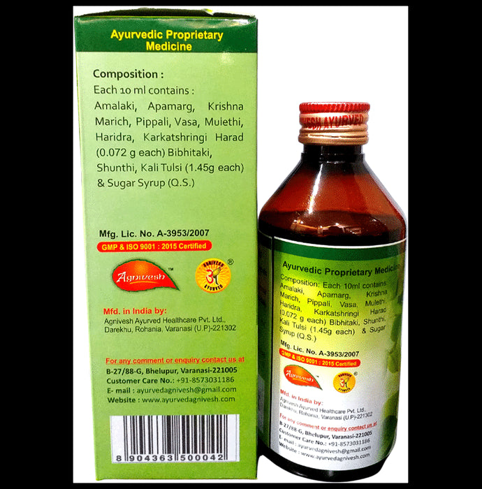 Agnivesh Broncare Herbal Cough Syrup