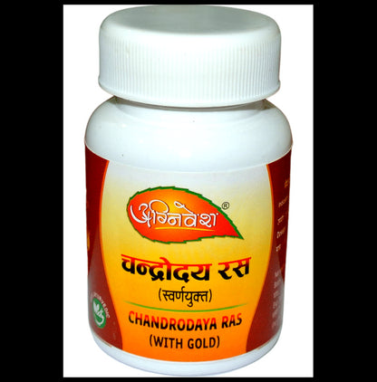Agnivesh Chandrodaya Ras (with Gold) Tablet - Classic Derma