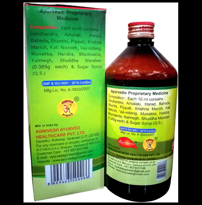 Agnivesh Liveran Herbal Liver Syrup