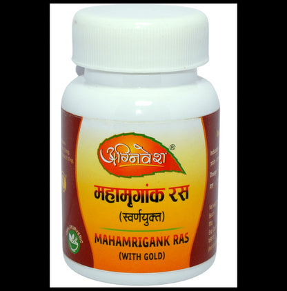 Agnivesh Mahamrigank Ras (with Gold) Tablet - Classic Derma