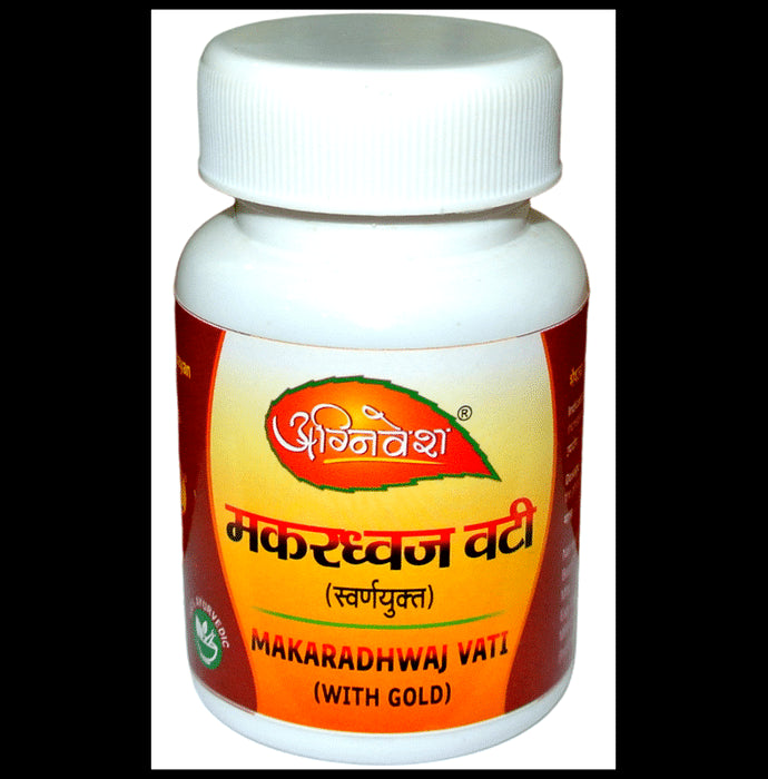 Agnivesh Makaradhwaj Vati (with Gold) Tablet