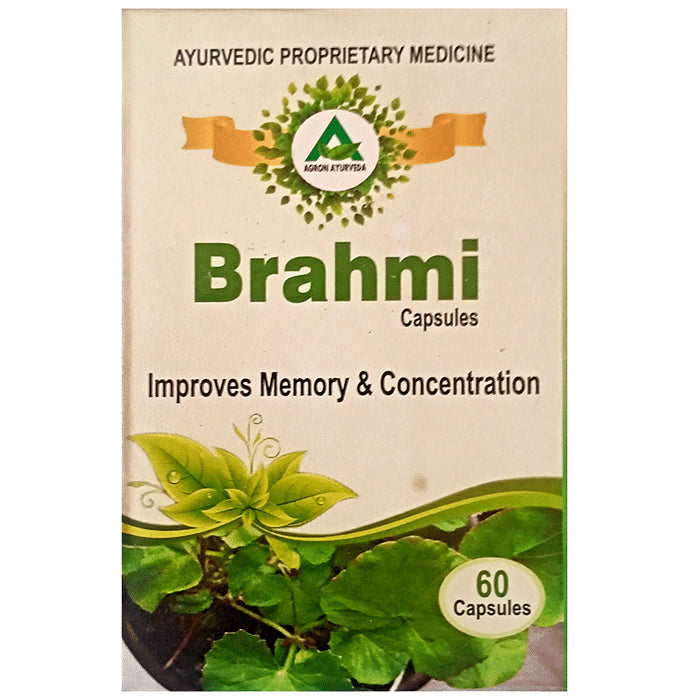 Agron Ayurveda Brahmi Capsule - Classic Derma