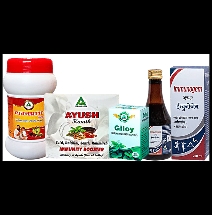 Agron Ayurveda Immunity Booster Kit - Classic Derma