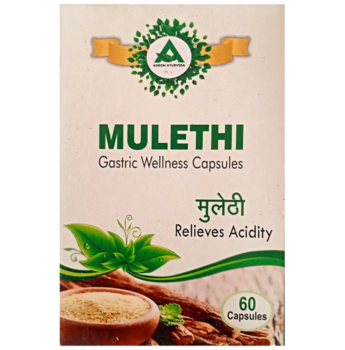 Agron Ayurveda Mulethi Capsule - Classic Derma
