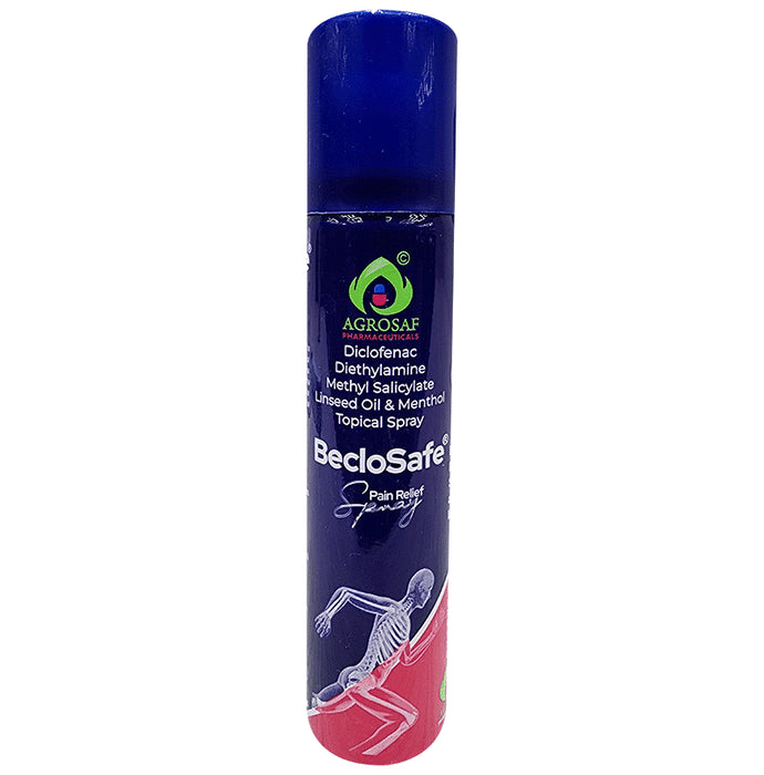Agrosaf Beclosafe Pain Relief Spray - Classic Derma