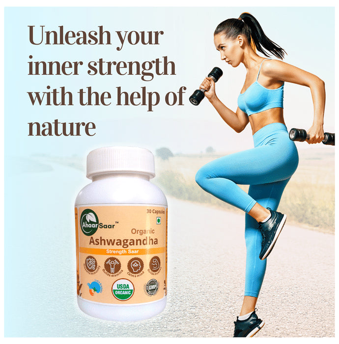 Ahaar Saar Organic Ashwagandha Capsule