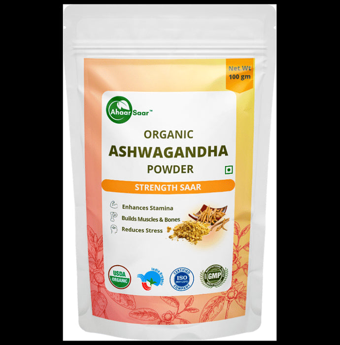 Ahaar Saar Organic Ashwagandha Powder - Classic Derma