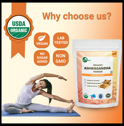 Ahaar Saar Organic Ashwagandha Powder