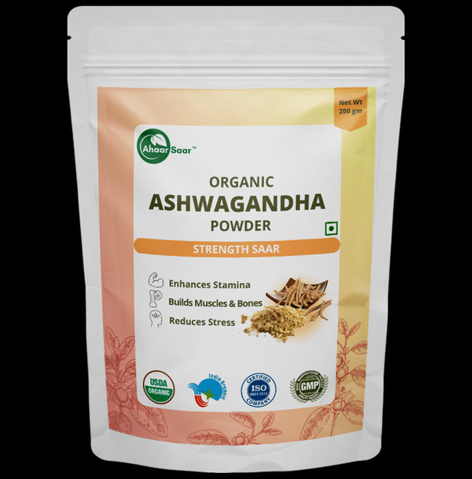 Ahaar Saar Organic Ashwagandha Powder - Classic Derma