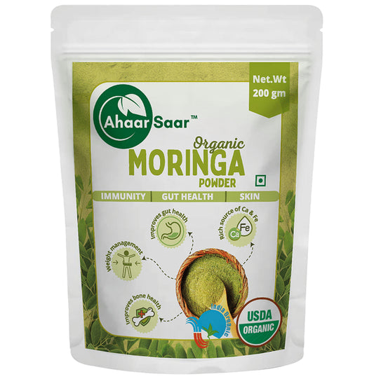 Ahaar Saar Organic Moringa Powder - Classic Derma
