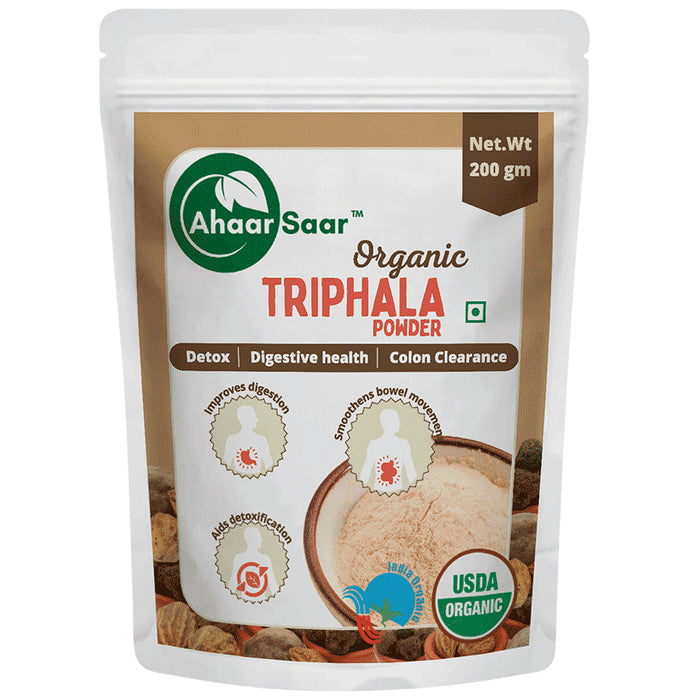Ahaar Saar Organic Triphala Powder - Classic Derma