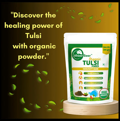 Ahaar Saar Organic Tulsi Powder
