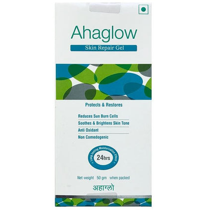 Ahaglow Skin Repair Gel | Long-Lasting Moisturising Effect | Antioxidant & Non-Comedogenic - Classic Derma