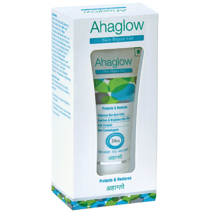 Ahaglow Skin Repair Gel | Long-Lasting Moisturising Effect | Antioxidant & Non-Comedogenic