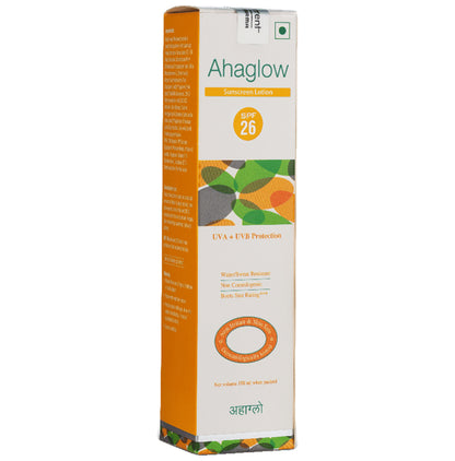 Ahaglow SPF 26 Sunscreen Lotion