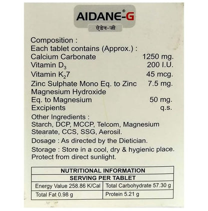 Aidane G Tablet