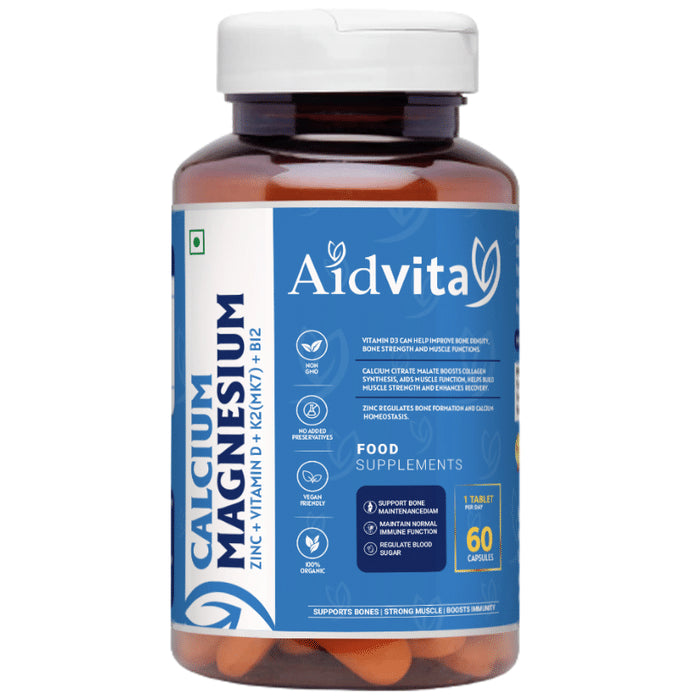 Aidvita Calcium Magnesium Tablet - Classic Derma