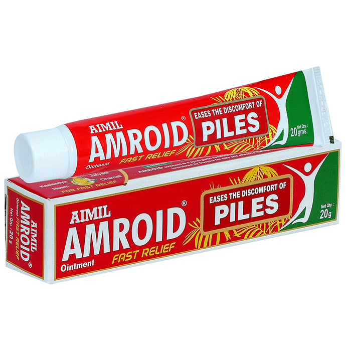 Aimil Amroid Fast Relief Piles Ointment - Classic Derma