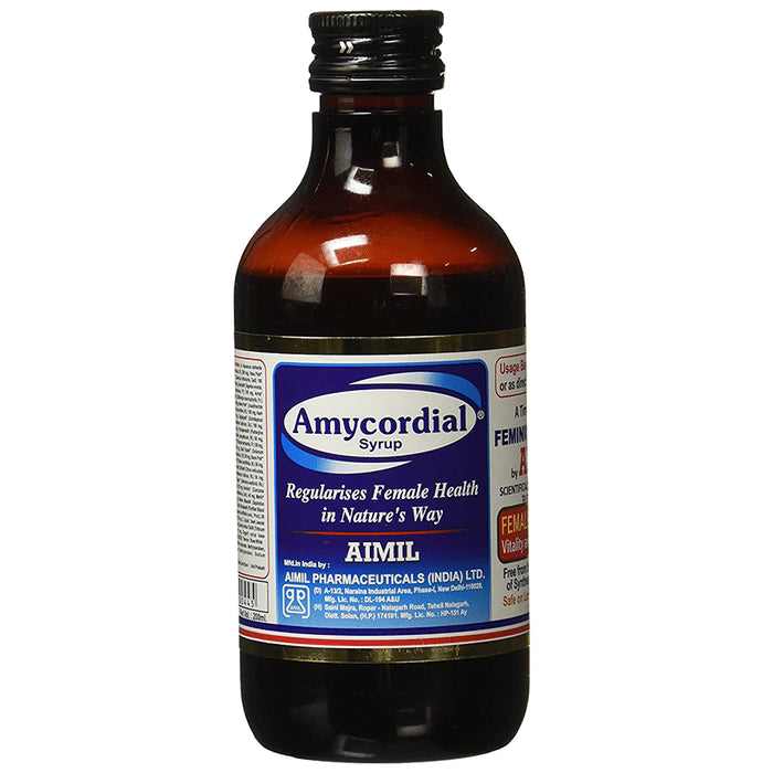 Aimil Amycordial Syrup Female Health Restorative Tonic - Classic Derma