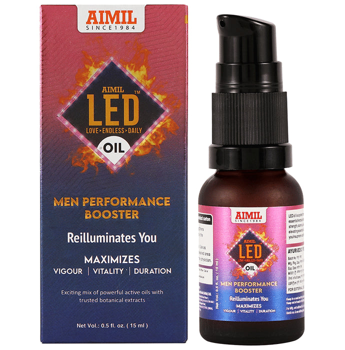 Aimil LED Oil | Men Performance Booster | Maximises Vigour & Vitality - Classic Derma