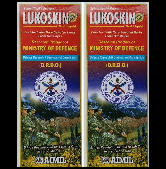 Aimil Lukoskin Oral Liquid | For Skin Health (100 ml Each) - Classic Derma
