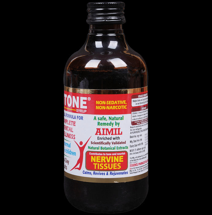 Aimil Memtone Syrup | Ayurvedic Formula for Complete Mental Wellness, Antistres