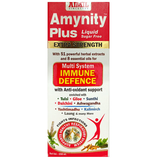 Aimil Pharmaceuticals Aimil Amynity Plus Liquid Sugar Free - Classic Derma