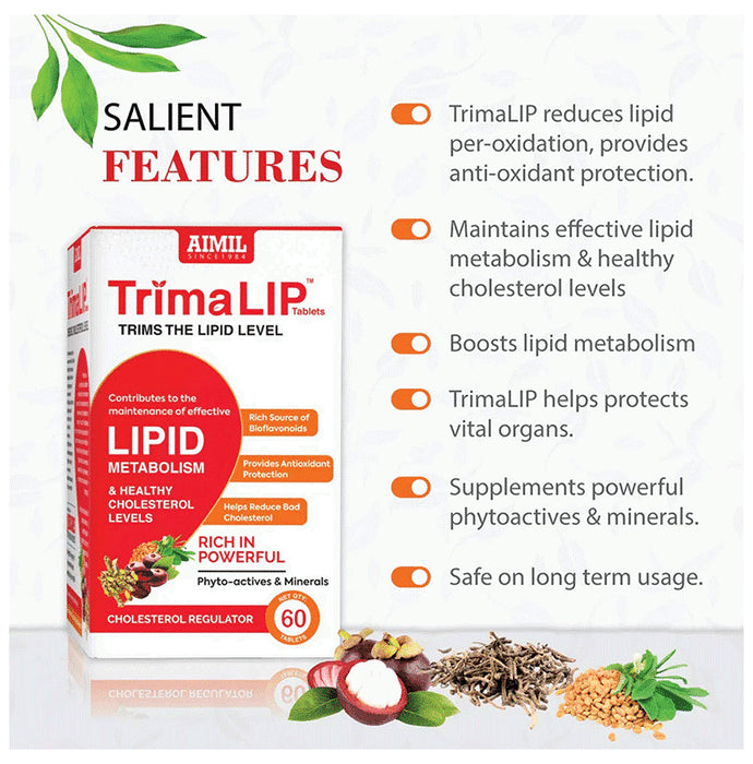 Aimil Trimalip Cholesterol Regulator Tablet