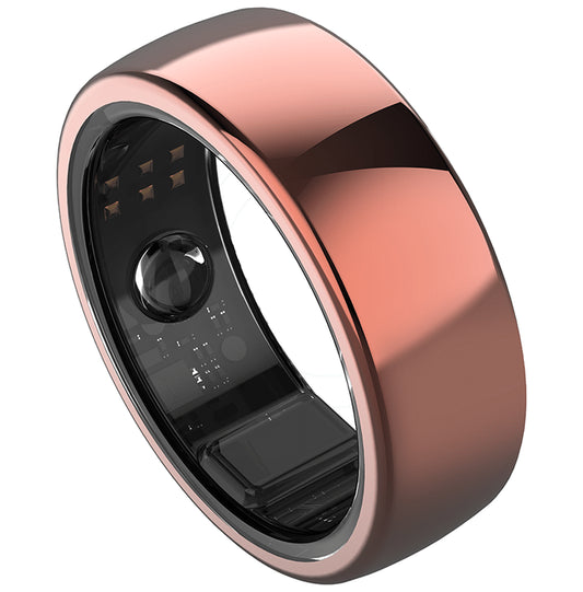 Aabo X1 Titanium built IP68 Smart Ring Rose Gold 12 - Classic Derma