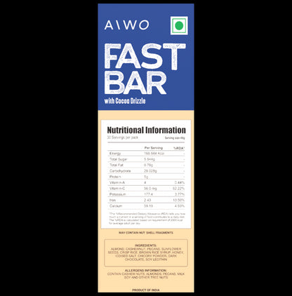 AIWO Fast Bar (40gm Each)